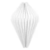 Système d'éclairage Abat-jour Lampe en papier Couverture d'abat-jour Pendentif Origami Suspendu Plafond plissé géométrique Abat-jour décoratif Lampes lanternes