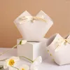 Подарочная упаковка в форме сердца в форме сердца свадебные сувениры конфеты роскошная сумочка