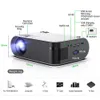 Projectors Thundeal Mini Projector TD60 Portable Home Cinema för Full HD 1080p Multiscreen Video 3D Beamer WiFi LED Movie Game Projector T221216