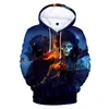 Men's Hoodies Halloween Adult Children's Wear 3D Digital Color Printing Hooded And Women's Hoodeis