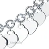 Charm-Armbänder Berühmte 925er Sterlingsilber-Designermarken Klassisches Charm-DIY-Armband Multi Heart Label Handwear L221216