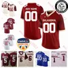 American College Football Wear Mens Custom Oklahoma Sooners Football Davis Beville General Booty Ralph Rucker Jovantae Barnes Bentavious Thompson Todd Hudson Mar