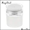 Bouteilles d'emballage vide acrylique crème pour le visage conteneur pots de maquillage pot cosmétique pompe de soins de la peau pressée pour le stockage de voyage prix d'usine Otylk