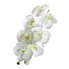Silk Butterfly Orchid Artificial Flowers Bouquet For Wedding Home Decoration Real Touch Phalaenopsis Fake Flowers