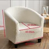 Chair Covers Velvet Tub For Armchairs Club Slipcover High Stretch Sofa Wing Back Wrap Furniture Protector Removable Wash