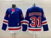 Movie College Ice Hockey Wears Jerseys Stitched 93MikaZibanejad 23AdamFox 24KaapoKakko 31IgorShesterkin 99WayneGretzky 75RyanReaves Männer Jugend Frauen Blank