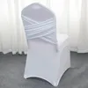 Chair Covers Seat Slipcover Skirt Universal Removable Washable Stretch Elastic For Kitchen Dining Room Wedding Banquet Home