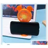 منزل آخر من Sundries Mini Fan Cute محمولة محمولة USB Cargable سطح المكتب مبرد الصيف لمكتب مكتب في الهواء الطلق معجبين DRO DHVFR
