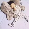 40cm Plush Elephant Toy Baby Sleeping Back Cushion Soft Stuffed Animals Pillow Elephant Doll Newborn Playmate Doll Kids toys