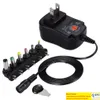 Adaptador CC Ajuste Ajuste Ajuste Adaptador Universal Carregador para l￢mpada LED tira LED LED