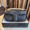 Women Shoulder Bag Designer Classical Luxury Handbags Leather Chain Crossbody 3 Sizes Marmont Bag Messenger Handbag Wallets Fashion Crossbody