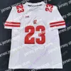 Jerseys de football Wisconsin Badgers Football Jersey NCAA College J.J Watt Russell Wilson Jake Ferguson Danny Davis III Jack Sanborn Graham Mertz Isaac Guerend