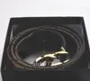 kutu ile 2023 bb Kemer Lüks Erkekler tasarımcı kemer Kadın kot Kemerler Yılan Büyük Altın Toka Boyut 105-125 CM