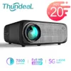 Projecteurs ThundeaL Projecteur Full HD 1080P WiFi LED Vidéo Proyector TD97 Home Cinéma Android TV 4K Projecteur Film Cinéma Téléphone Beamer T221216