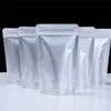 Wiele rozmiarów uszczelniające się worki stojaki Rozliczalny zapach woreczek aluminium folia zamek błyskawiczne jedzenie herbata do przechowywania torebki