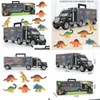 Science Discovery Образование пластиковые игрушки динозавр с 6 динозавров