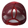 Berretti di baseball berretto da baseball femminile femminile regolabile e traspirante per cappelli da sole estate mesh cappelli da tennis cappelli sportivi casual unisex