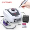 35000RPM Manicure Machine Electric Nail Drill Apparatus For Pedicure With File Cutter Bits Tool1204S