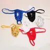 Underpants Men Sexy Lingerie String Thong With Hole T-back Underwear Comfortable T Pants Men's