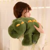 Hot 1pc Squisy peluche Kawaii volpe dinosauro cane animale di pezza cuscino cartone animato morbido cuscino per sedia divano decorazioni per la casa regalo per ragazze