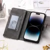 Multifunctional Totem Lace Flower Leather Wallet Cases For iphone 14 Plus Pro Max 13 12 11 XS MAX XR X 8 7 6 SE3 Zipper Cash Money Pocket 8 Card Slot Holder Flip Cover Pouch