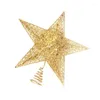 Рождественские украшения 20 см Золотой блеск Top Iron Star для домашних рождественских украшений Navidad Год