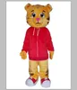 Nuevo disfraz de mascota Daniel Tiger directo de fábrica, disfraces de mascota Daniel Tiger Fur para fiesta de Halloween