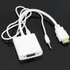 1080p HD Male to VGA Cable Cable Converter Digital to Talog Video Audio Power Power Adapter HDTV for tablet