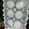 Housses de chaise 2014 Design de mode coton Crochet dentelle housse de canapé à la main en trois dimensions ensemble de fleurs serviette pour nappe