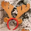 Kerstdecoraties Oren Antlers Nonwoven hoofdband Verjaardagsfeest Holiday Party Props Supplies Wh0010 Drop Delivery Home Garden Fe DHMCCCCCCCC