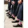 Men's Socks Men USA American Flag Patriotic Stars Stripes Mens Crew