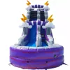 Outdoor Games Backyard kids entertainment inflable waterslide jumping bouncing castle inflatable water slide with pool