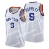 American College Football Wear 2022 Knickss Uomo Maglie da basket RJ Barrett Jalen Brunson Randle Derrick Rose Jersey Fournier Immanuel Quickley Obi Toppin Mitch