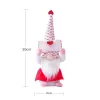 Décoration de fête sans visage poupée ornement nordique Gnome vieil homme poupée pour décorations pour la maison saint valentin cadeaux jouets bateau rapide