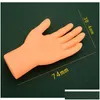 Novelty Games Game Tiny Finger Hands Toys 10 Pack Little Rubber Flat Style Mini Realista Drop Delivery Gifts Gag Dhkpm