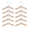 Dog Apparel K5DC 10 Pcs Clothes Hanger Ultra Thin Space Saving Hook Practical And Durable Use Pet Gift For Small Kitty Clothing