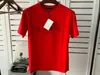 Designerkleding Heren T-shirt T-shirt Man Vrouw Witte shirts voor heren Shorts Rood T-shirt Dames T-shirts Zwart Casual Roze Ronde hals Korte mouw Katoen Letter Mode s s ee s