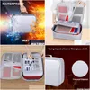 Storage Bags Mtilayer Document Bag Fire Resistant Briefcase Home Travel File Organizer Fireproof Waterproof Package Drop Delivery Ga Dhzxy