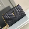 Designer väskor diamantgitter kvinnor axel väska kedja lyx plånbok läder crossbody messenger tygväska handväska korthållare