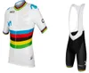 2019 Alejandro Valverde UCI Ciclismo de manga corta Jersey Summer Cycling Wear ROPA Ciclismo pantalones cortos de babero 3D Gel Setxs4xl4001309