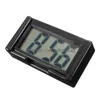 Desk Table Clocks Mini Car Digital Clock Accessories Electronic Lcd Watch Suitable For Interior Decorate Drop Delivery Home Garden Dh47N