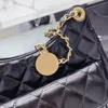 9A Quality Channel MonteCarlo Hobo Bag Top Calfskin Real Leather 21CM 25CM Women Designer Designer Luxury Fashion Shoulder Crossbody Handbag Ladies