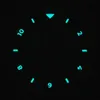 Reparationsverktygssatser SKX007 SRPD MOD Flat Ceramic Bezel Insert Dual Time Style GMT 12 Hours Black 38mm BGW9 Lume242q