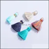 Charms Fashion Handmade Bohemian Cotton Tassels For Earrings Necklace Bracelet Colorf Diy Jewelry Making Findings Wholesale Drop Del Ottnf