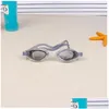 Party Favor Children Swimming Goggles Big Box Color Mix Girl Boy Eyeglasses Waterproof Fog Proof Swim Pool Glasses Fit Birthday Drop Dhgll