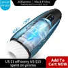 Sex toys massager Starry Sky LED Light Masturbation Cup Automatic Telescopic Vibrating Male Blowjob Masturbator Powerful Machine Toy for Men