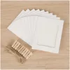 Cadres Et Moulures 4 Pouces Bricolage Papier Kraft Cadre Photo Suspendu Mur Pos Album Décoration De La Maison Artisanat 10 Pcs Combinaison Paperframe Dhuve