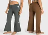 Women039S Yoga Pants Fashion WidePants Outfit Dance Fitness Slim Bersatile Flare Pant Sportsレギンス秋と冬のNE6466614