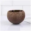 Bowls Container Upstanding Safe All Keys Jewlery Items Coconut Bowl Shell For Living Room Drop Delivery Home Garden Kitchen Dining B Dh5Yu