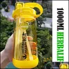 ウォーターボトルMTIカラー1000/2000ml BPAグレーローズレッドポータブルハーバルライフ栄養プラスチックスポーツハイキングフィットネスセントボトルドロップデリotvlw